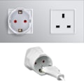 Miniatyrbild 4 av 5: 4x Reseadapter typ - 3500W - Semesteradapter - Universal reseadapter - Reseadapter Typ G