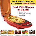 Miniatyrbillede 4 af 5: 110V/220V Non-stick Elektrisk Crepe Maker Pizza Pandekage Bage
