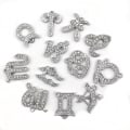 Miniatyrbilde 3 av 5: 12 stk 3D Clog Sandaler Ornamenter (tolv stjernetegn), Sko C