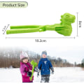 Miniatyrbild 4 av 5: 4 st snöbollsklämma snöbollsmaskin plast snöbollsmaskin snöboll