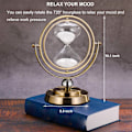 Miniatyrbillede 2 af 5: Timeglas Sand Timer 30 Minutter, Vintage Messing Sandur 30