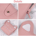 Miniatyrbillede 2 af 4: PU Læder Mini Crossbody Taske, Sød Lille Piger Crossbody Taske H