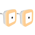 Miniatyrbillede 1 af 5: 2 stk. Automatisk LED-nattelys, Tusmørkesensor Nattelys, Di