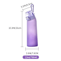 Miniatyrbild 2 av 6: Doftande Vattenflaska, Inklusive 8 Doftkapslar, Gradient Lila, 700 ml, Dricksflaska,
