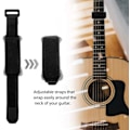 Miniatyrbild 3 av 5: 2 st Justerbar Gitarrsträngsdämpare, Ljudreducerande Dämpare Universal Gitarr, Greppbrädesdämpande Remmar, Musikaliska Ins