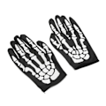 Miniatyrbillede 5 af 5: 6-delt Halloween maske horror skelet kæbe maske skelet spøgelse g