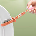 Miniatyrbild 3 av 5: 2 st Silikon Toalettlock Lyft, Toalettlock Handtag Lyft Barn Toalettlockhållare (Orange)