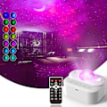 Miniatyrbilde 4 av 5: Projektorlys for soverom med nebula, stjernenattlys projektor