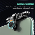 Miniatyrbilde 4 av 5: 1 par PUBG Mobile Game Controller Trigger, Mobiltelefonkontroll