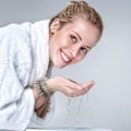 Miniatyrbillede 4 af 5: To par håndled Wrist Hydroterapi Vask Bånd Mikrofiber Håndled Vask Håndklæde