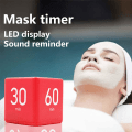 Miniatyrbilde 5 av 5: Kube-timer (Rød 15-20-30-60 minutter), Digital kjøkkentimer, LED