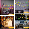 Miniatyrbillede 3 af 5: LED Dinosaur String Lights Boy Dinosaur Room Decoration Dino