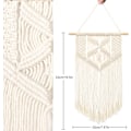 Miniatyrbillede 3 af 5: Macrame vægophæng, drømmefanger håndlavet bomuldsdrømmefanger