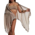Miniatyrbilde 4 av 5: Powder Women Beach Wrap, Cover Ups og Sarongs Swimsuit Beach Co