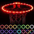 Miniatyrbilde 1 av 5: Basketball Light Up Hoop Net, Endre Farger Med Fjernkontroll, Heavy Du
