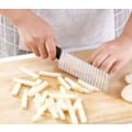 Miniatyrbillede 5 af 5: Rustfrit stålkniv til kartoffelskæring, franske pommes frites, kreativ manuel c