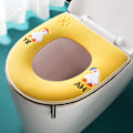Miniatyrbillede 4 af 5: Polstret toiletbræt med håndtag, 3 stk. toiletbræt, vaskbart