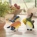 Pikkukuva 3 / 5: Hartsi linnut, linnut koriste hartsi linnut eläimet figuriini Decora B