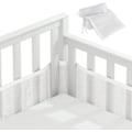 Miniatyrbild 1 av 5: Babysängsskydd, Babysängsskydd 3D Mesh Liner Luftcirkulation