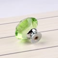 Miniatyrbillede 4 af 5: 10 stk. grønne krystalglas diamantgreb til skabslåger