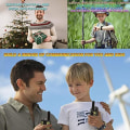 Miniatyrbilde 4 av 5: 2 stk. barneradio 400 - 470mhz mini - radio 6 k