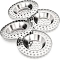 Pikkukuva 1 / 5: Tiskialtaan siivilä 14g, 4 kpl, sopii KAIKKIIN Viemäreihin, Keittiön tiskialtaan siivilä 4pcs