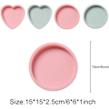 Miniatyrbillede 2 af 5: Non-Stick Silikoneform Bageform 6 Tommer Kager Kager Brød