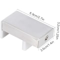Miniatyrbillede 2 af 5: 2 stk. med nøgle aluminiumslegering dørrammesikkerhedslås, justerbar