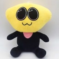 Miniatyrbillede 2 af 3: 25cm Friday Night Funkin Plys Soft Stoppet Dyr (Citron)