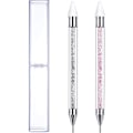 Miniatyrbilde 1 av 5: 2 stk Rhinestone Picker Dotting Pen, Dobbeltsidig Rhinestone Ge
