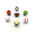 Miniatyrbilde 2 av 5: 7 stk 3D-pynt Sandaler Tøfler Ballongspill, Sko Charms, Kutt