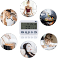 Miniatyrbild 3 av 5: Digital Kök Timer, Digital Magnetisk Kök Timer, Hög Ljud