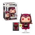 Miniatyrbillede 2 af 2: Scarlet Witch Glow-in-The-Dark Pop! Vinylfigur - EE Eksklusiv