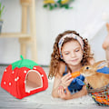 Miniatyrbild 4 av 5: Kaninbädd, avtagbart kattsäng kan tvättas marsvinshus Lov