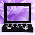 Miniatyrbilde 4 av 4: Smykkeoppbevaringsboks Display Stativ Hold Up Rings - Perfekt fo