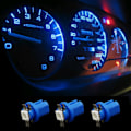 Miniatyrbilde 2 av 5: 10 stk T5 B8.5D 5050 SMD Blå LED-dashbordinstrumentlys