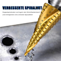 Miniatyrbillede 3 af 5: Trin Drill Bit 4 til 20 mm, HSS Konisk Drill Bit til Metal, Træ, Plast