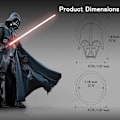 Miniatyrbild 5 av 5: Darth Vader Star Wars Bil En-knapps Startknapp Skyddande Cov