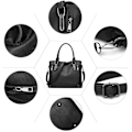 Miniatyrbillede 3 af 5: Damer Læder Håndtaske Designer Top-Handle Taske Vintage Tote Cros