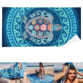 Miniatyrbild 1 av 5: En bit (CH-01, ca 80*160cm) Mikrofiber Strandhandduk Snabbtorkande