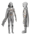 Miniatyrbild 3 av 3: Moonlight Knight kläder cosplay kläder tights digitaltryck h