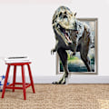 Miniatyrbillede 3 af 5: Et stykke 50×70CM3D knust væg realistisk dinosaur soveværelse livi