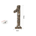 Pikkukuva 1 / 3: 5,5 tuuman talon numerot - ainutlaatuinen valurautainen metalliosoite / postilaatikon numero