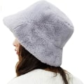 Miniatyrbillede 1 af 5: Kvinde Faux Fur Hat Russisk Bomber Hat Kvinde Trapper Hat Pels Ea