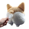 Miniatyrbillede 1 af 5: Bilvæv Corgi Og Kat Formet Butt Vævsæske Låg - Dyr But