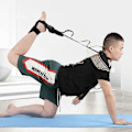 Miniatyrbild 1 av 5: Yogaband Stretchbälte Fuß Drop Strap Beintraining Knöchel R