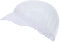 Vit - 1 st helt andningsbar nätfabrik matmössa catering D