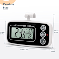 Miniatyrbillede 3 af 5: 2 stk. Digitalt Køleskabstermometer Temperatur -50°C til 70°C
