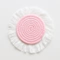 Pikkukuva 4 / 5: Puuvillapunosalunen, 5 kpl Macrame-alunensetti Liukumaton Lämpö