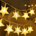 Miniatyrbillede 1 af 5: Streng af lys, 5 m, 40 hvide LED'er, til soveværelse, fest, bryllup, I